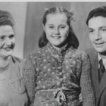 Shelly Weiner and her parents in Displaced Persons camp 1948 © North Carolina Council on the Holocaust